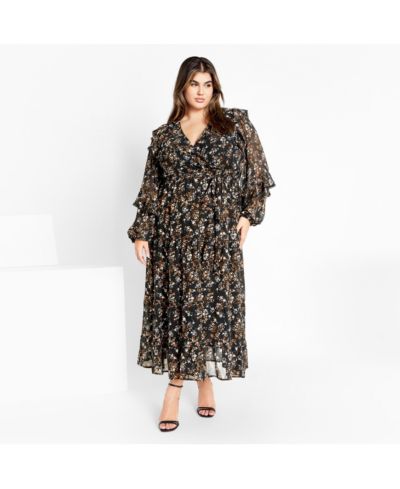 CITY CHIC Women's Lila Maxi Dress