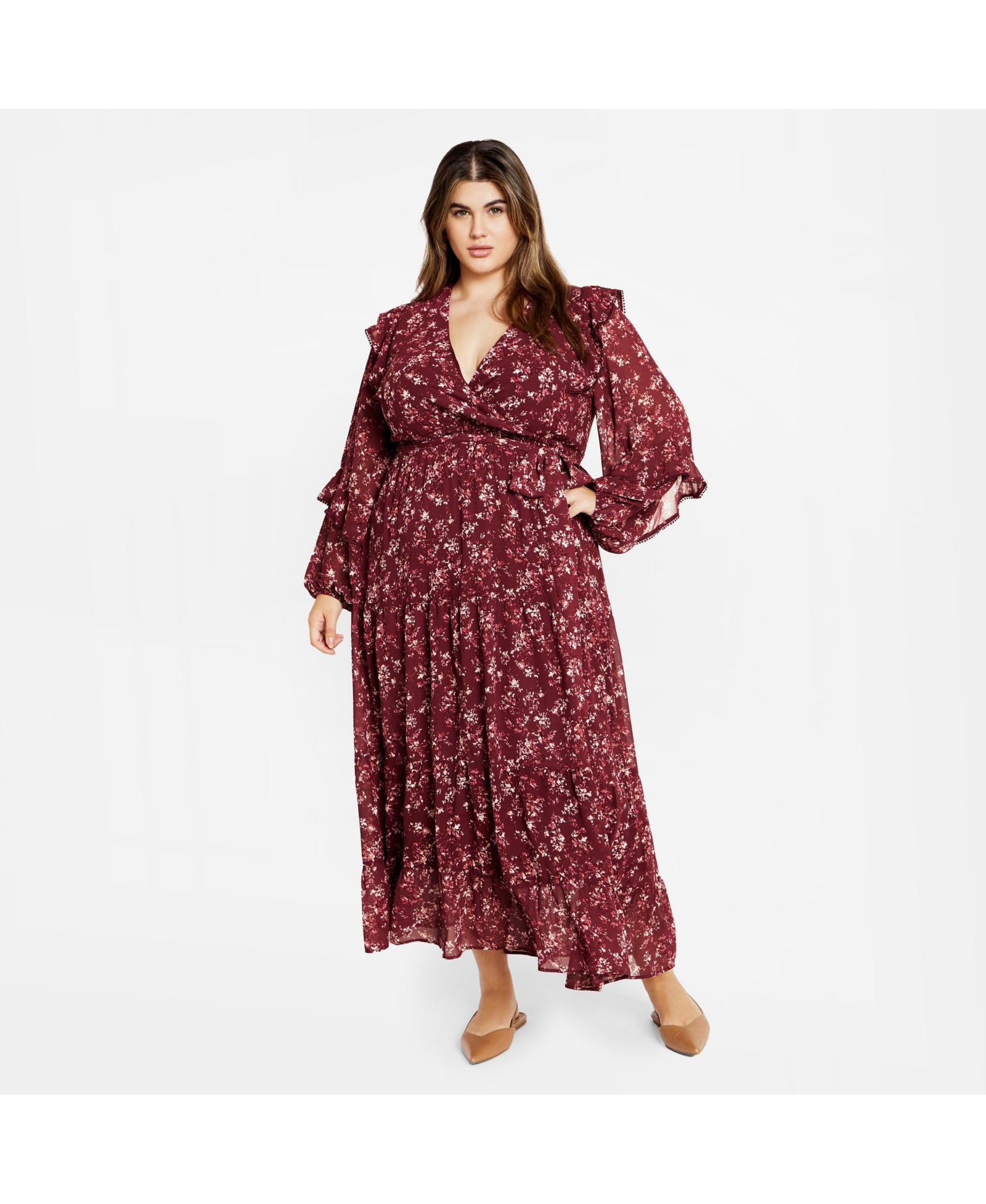 CITY CHIC Женское платье Maxi Lila
