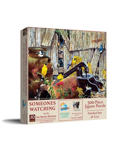 Sunsout Someone's Watching 500 Piece Jigsaw Puzzle, Ages 15+
