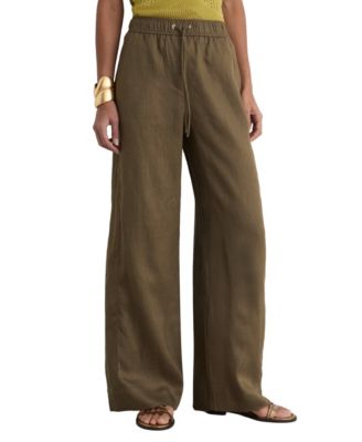 REISS Women's Riley Lightweight Wide-Leg Pant