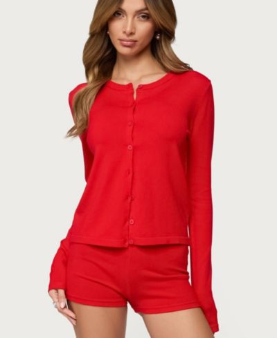 Кардиган Edikted Women's Maycee Button Up Knit
