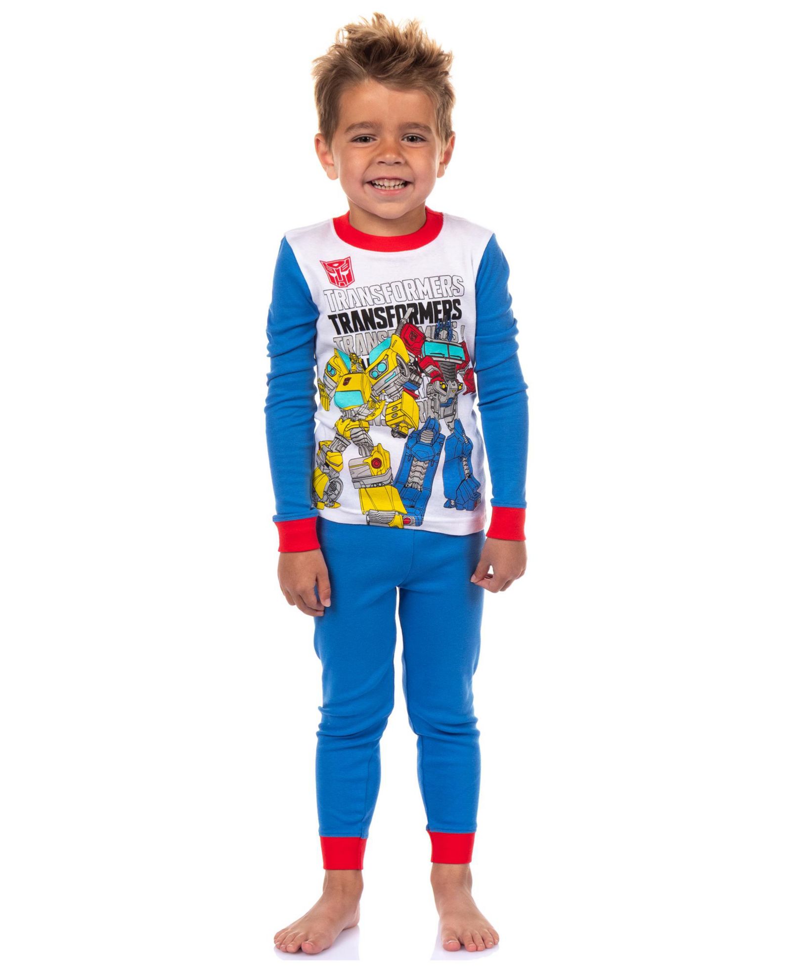 Детский комплект пижам Transformers Autobots Bumblebee Optimus Prime 2PC Tight-Fit
