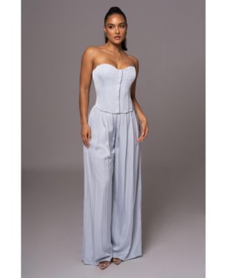 Женские широкие плиссированные брюки JLUXLABEL Clara