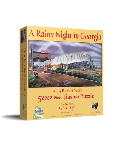 Sunsout A Rainy Night in Georgia 500 Piece Jigsaw Puzzle, Ages 15+