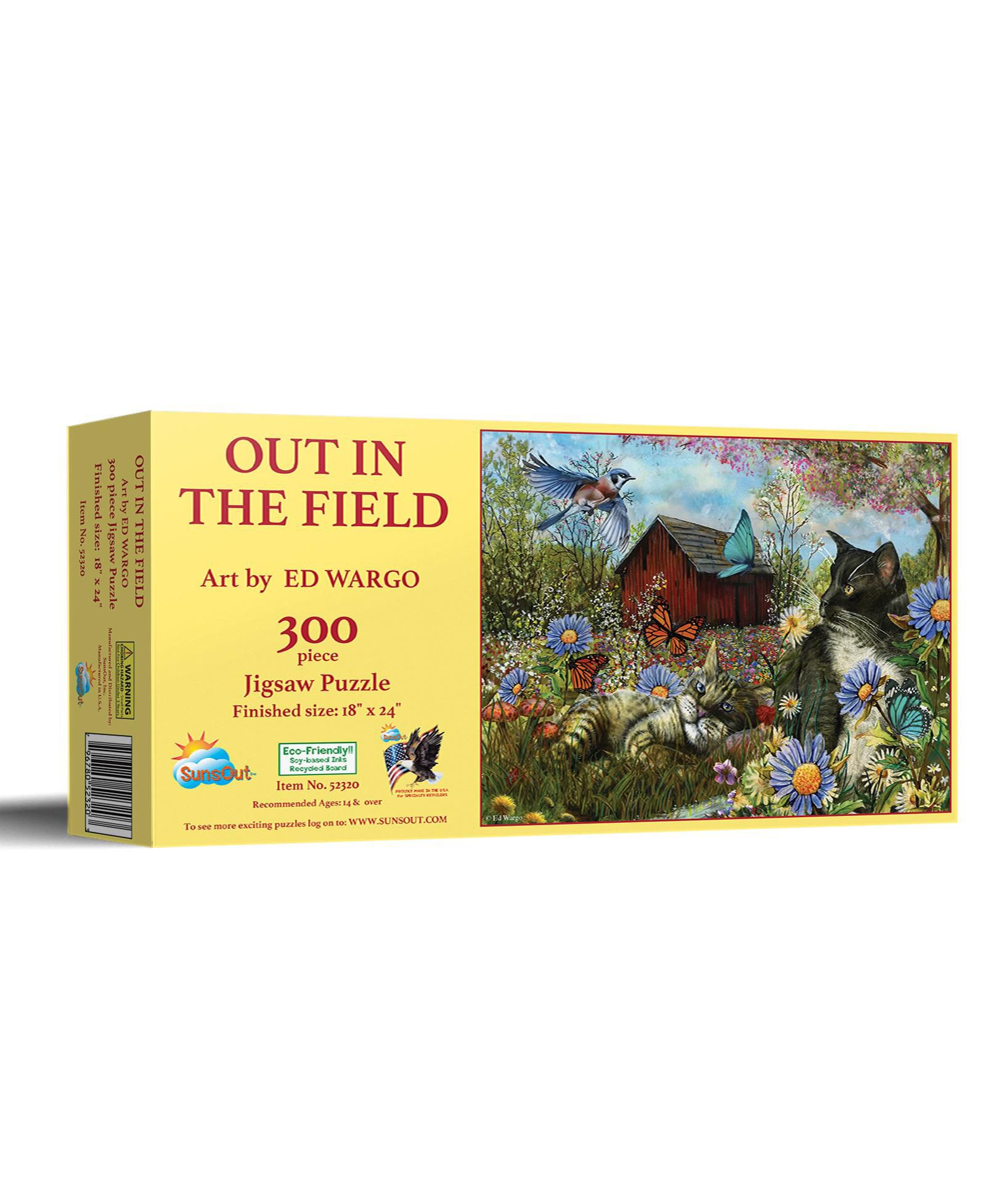 Пазл SunsOut Out in the Field 300 piece