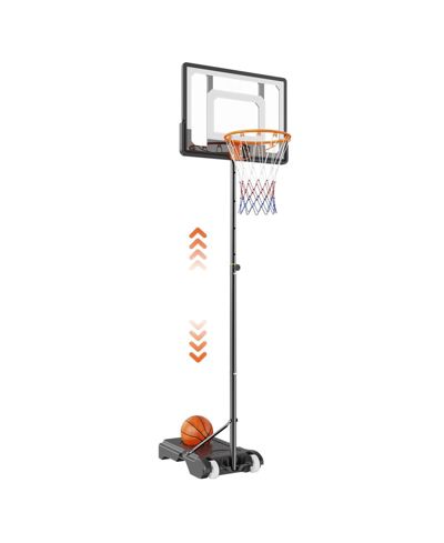 Баскетбольное кольцо Mecale 32-Inch Adjustable с колесами и устойчивым основанием