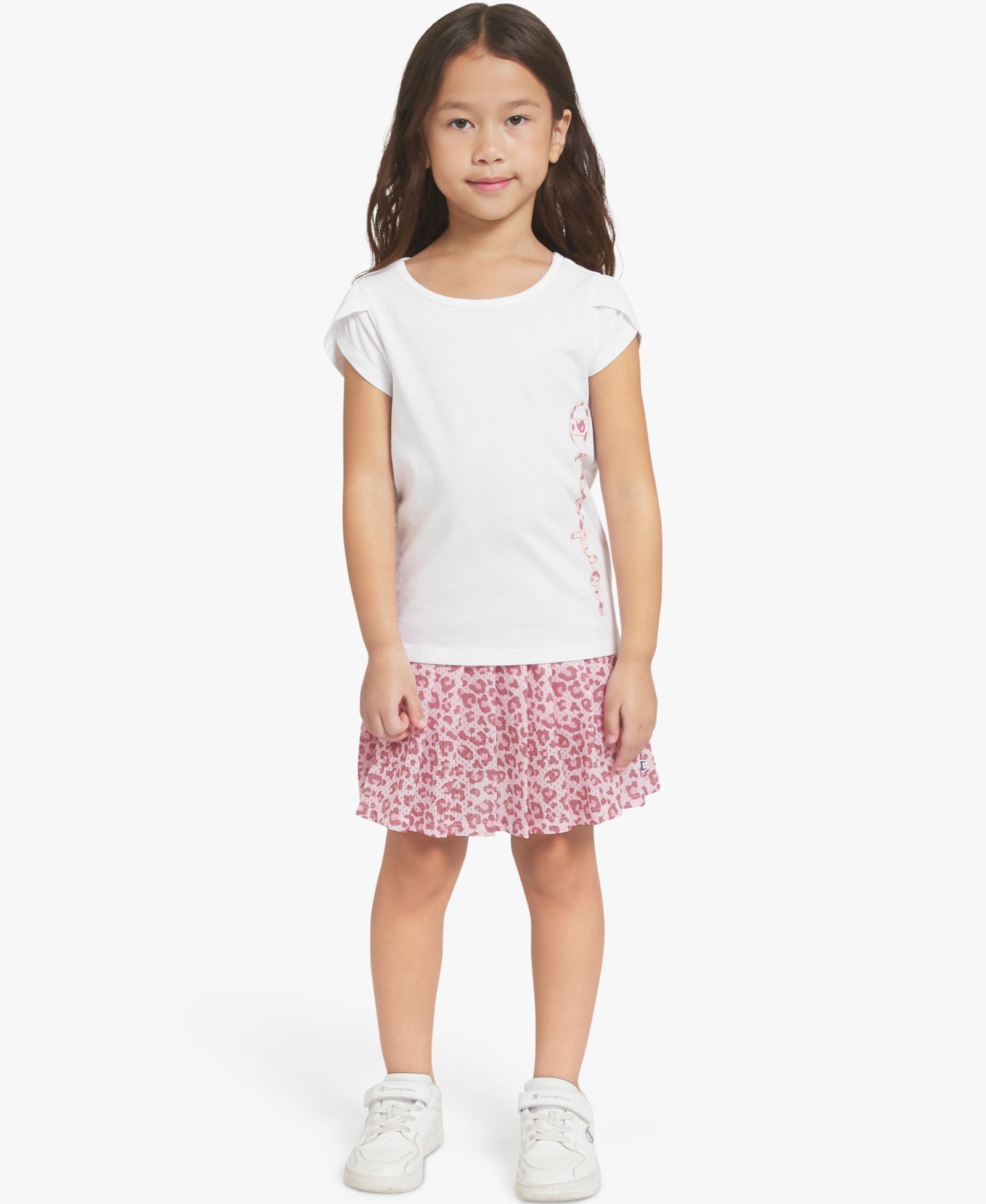 Детский комплект Champion 4-6X Short-Sleeve T-Shirt and Skort 2-Piece Set