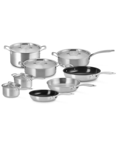Набор кухонной посуды из нержавеющей стали Le Creuset Essential 13-Pc.