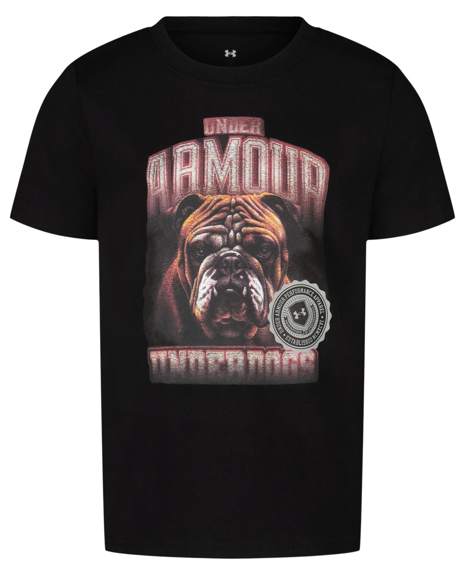Under Armour Boys' 2T-7 Underdog Short-Sleeve T-Shirt