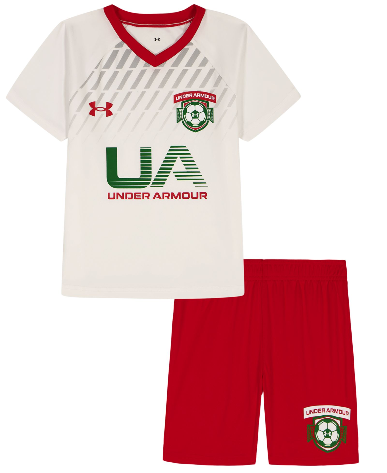 Детский комплект Under Armour: футболка и шорты для футбола, 2-piece set
