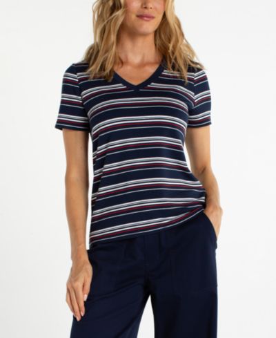 Liverpool Los Angeles Petite Футболка с коротким рукавом Petite Contrast Print