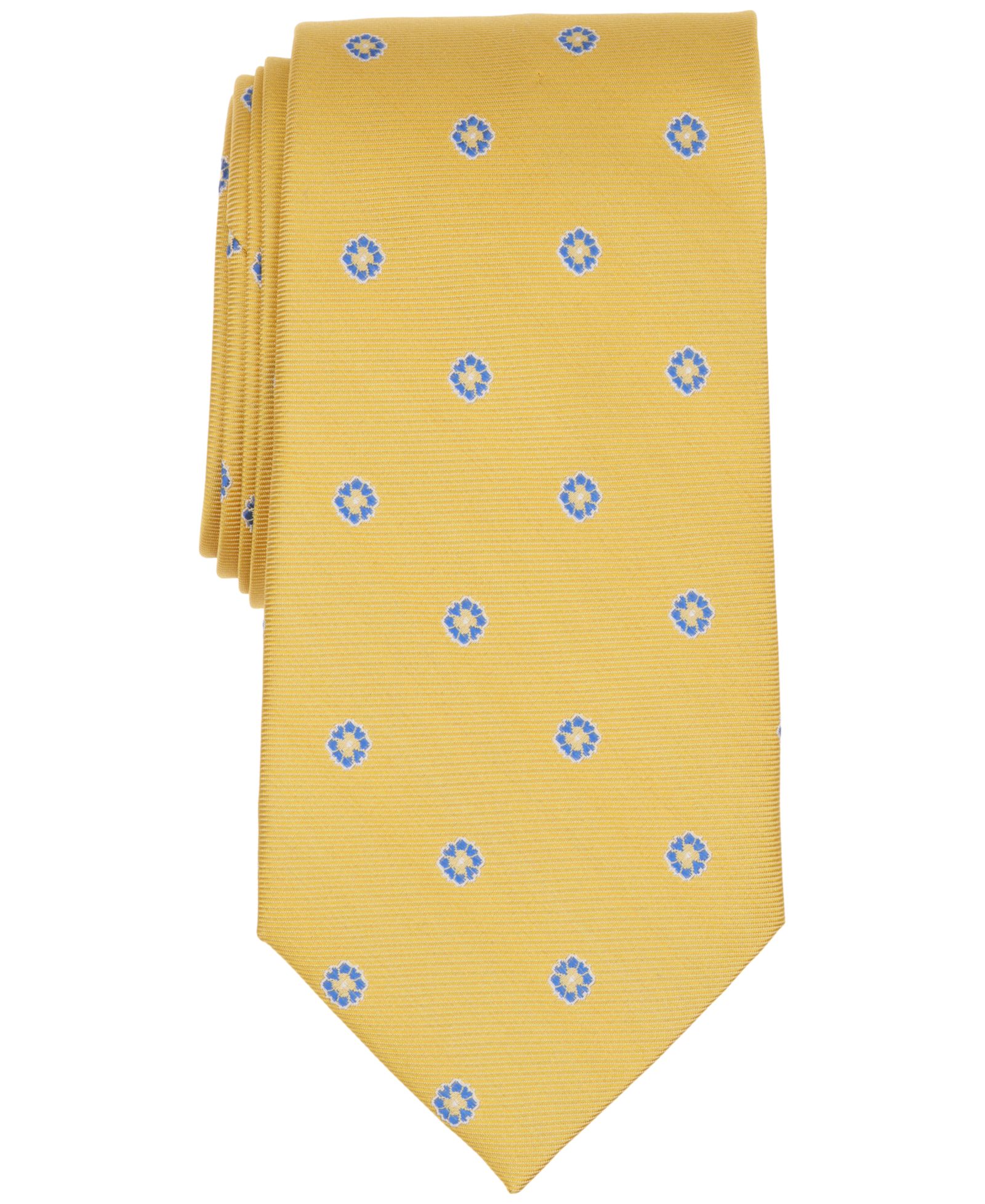 Brooks Brothers Men's Classic Space Floral Print Tie