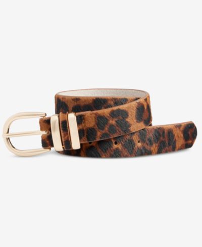 Ремень I.N.C. International Concepts Triple Keeper Calf-hair