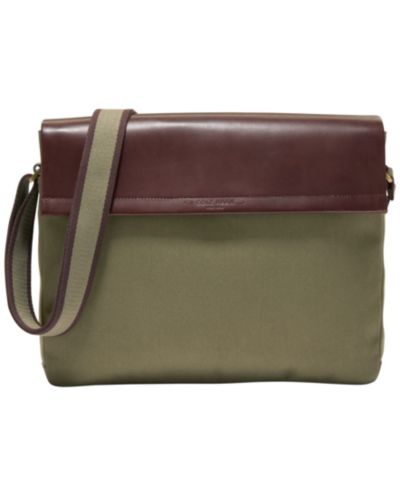 Cole Haan Мужская сумка через плечо Judson из брашированного твилла