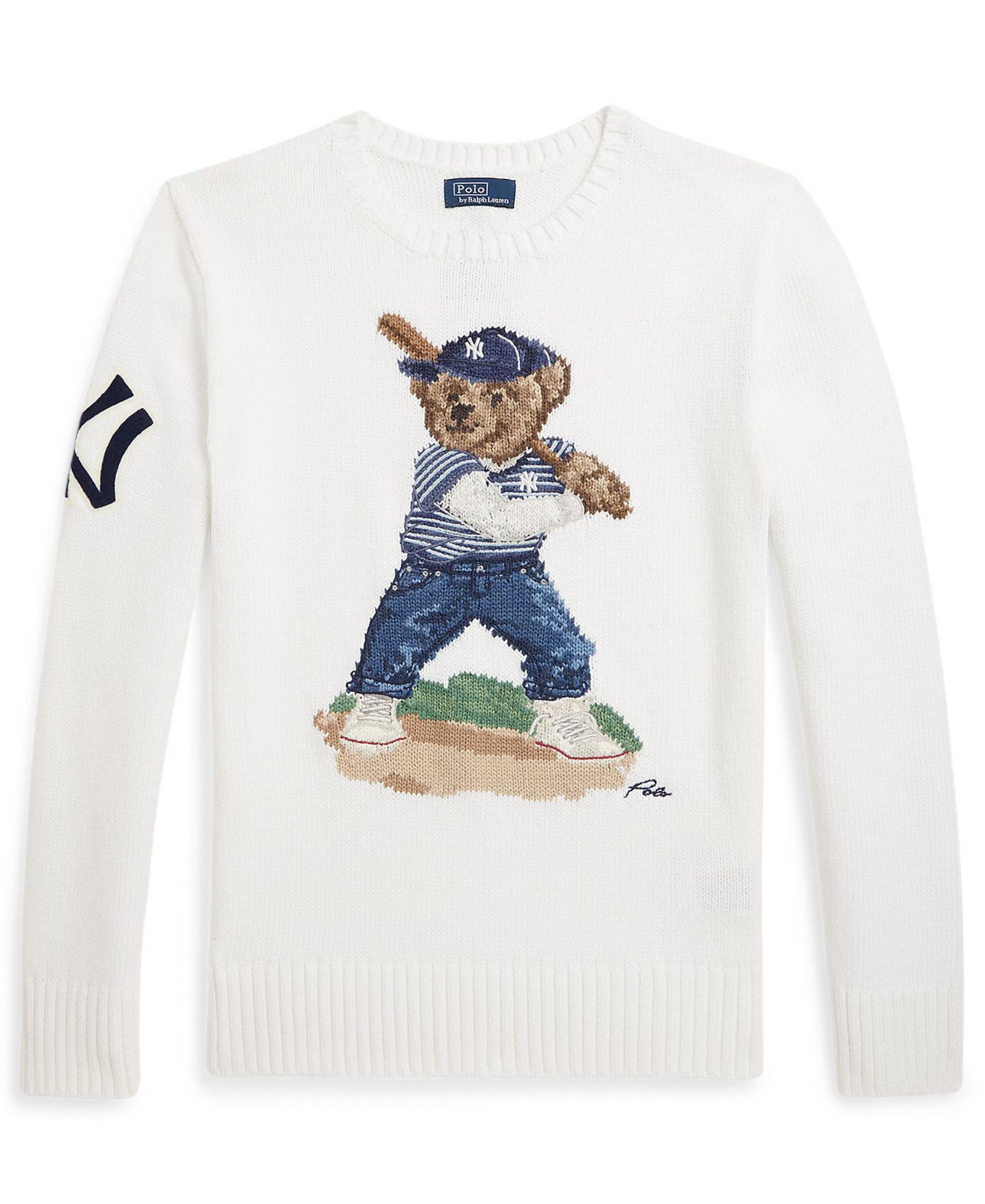 Polo Ralph Lauren Детский джемпер с воротником Crewneck Yankees 8-20