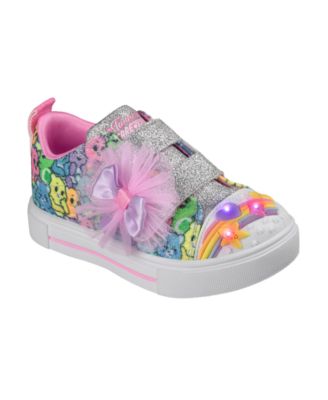 Skechers кроссовки с подсветкой Twinkle Sparks Care Bears для малышей
