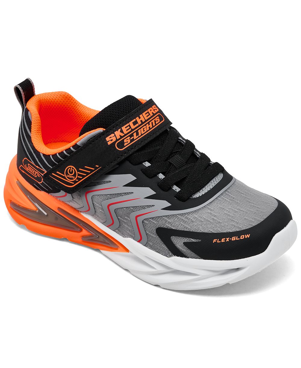 Детские кроссовки Skechers S Lights: Flex-Glow Ultra - Prism-Pacer со светящейся подошвой