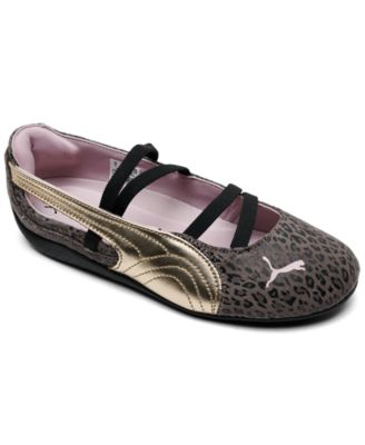 Puma Big Girls Speed Cat Ballet Leo Girl Mary Jane Lifestyle Sneakers from Finish Line
