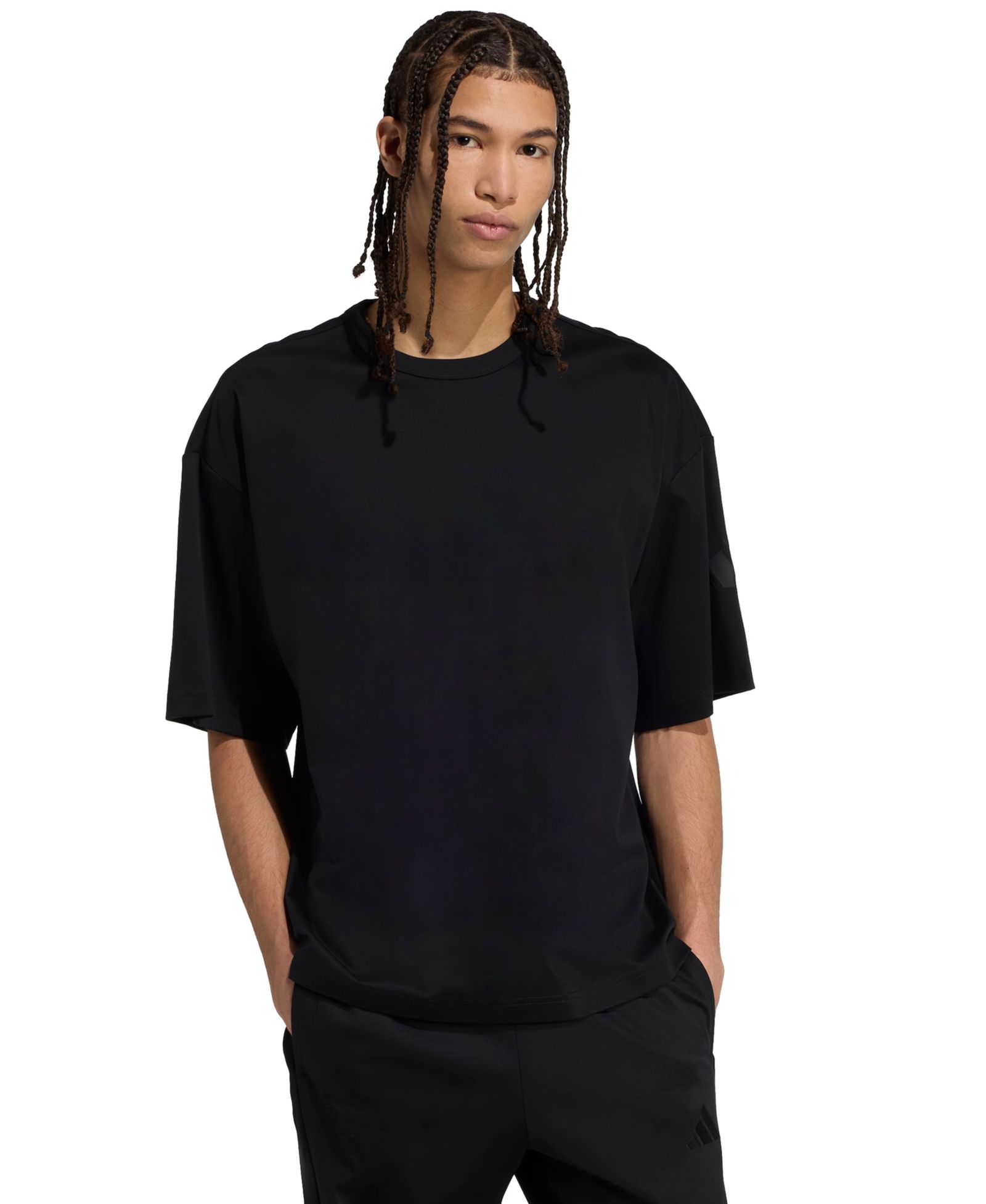 adidas Men's Soft Lux Crewneck T-Shirt