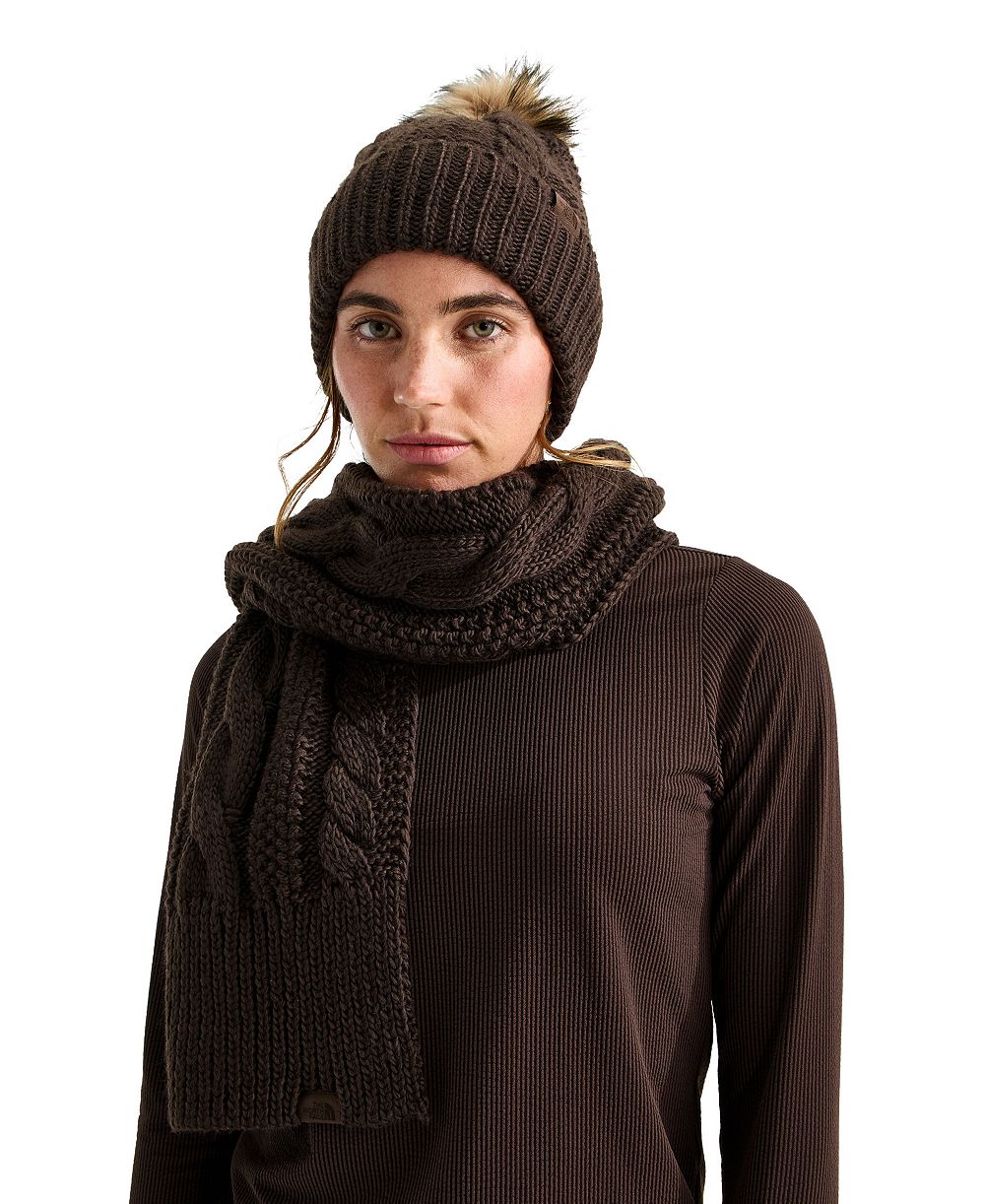 Женский набор The North Face Oh Mega Beanie & Scarf, 2 предмета