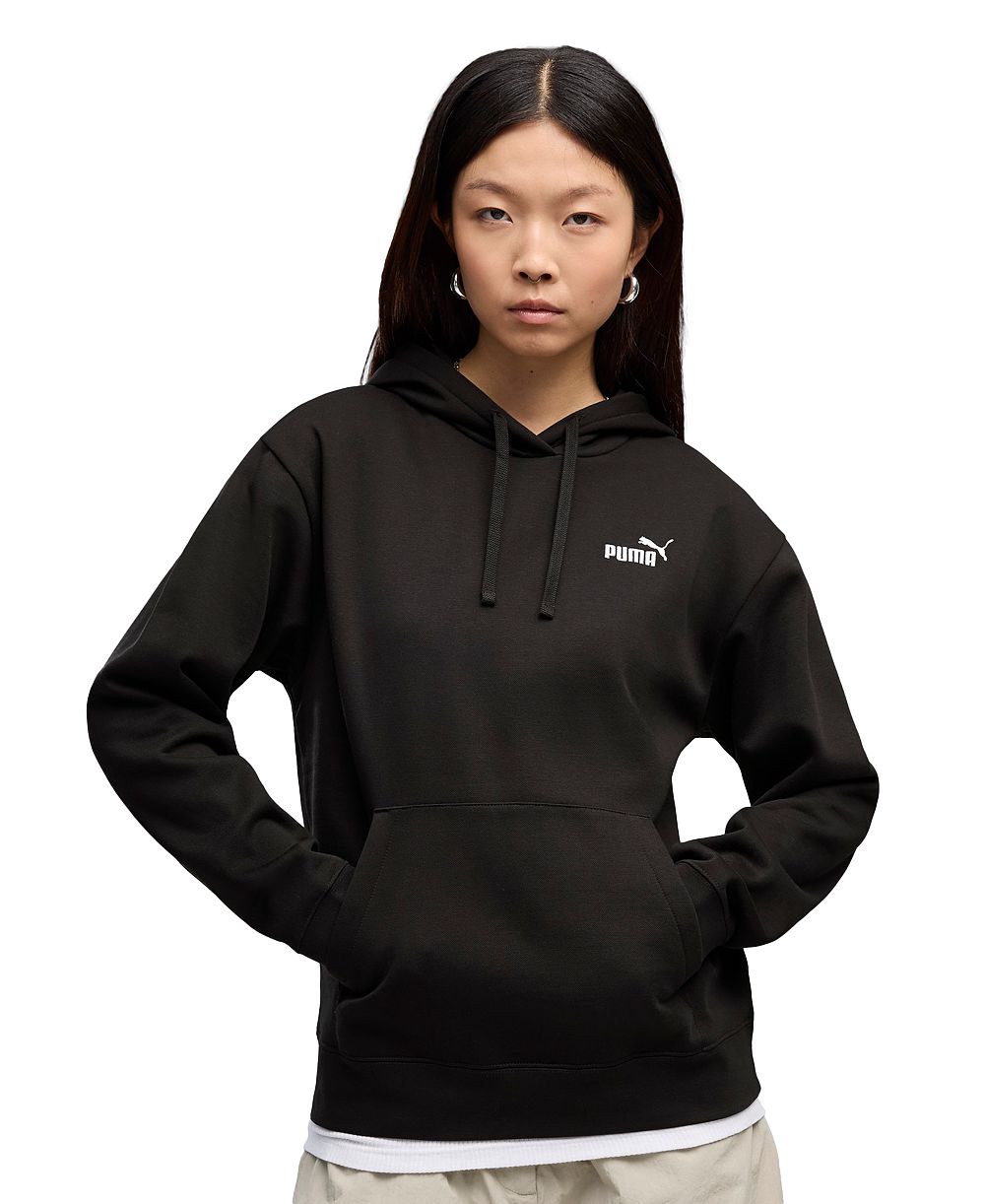 Puma Women's ESS Small No.1 Logo Standard Pullover Fleece Hoodie