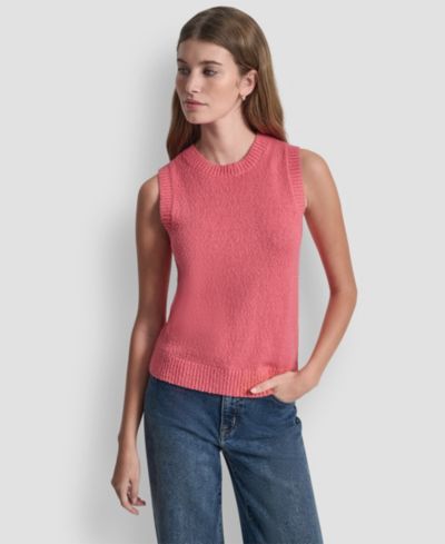 DKNY Jeans Women's Crew Neck Pull-On Sweater