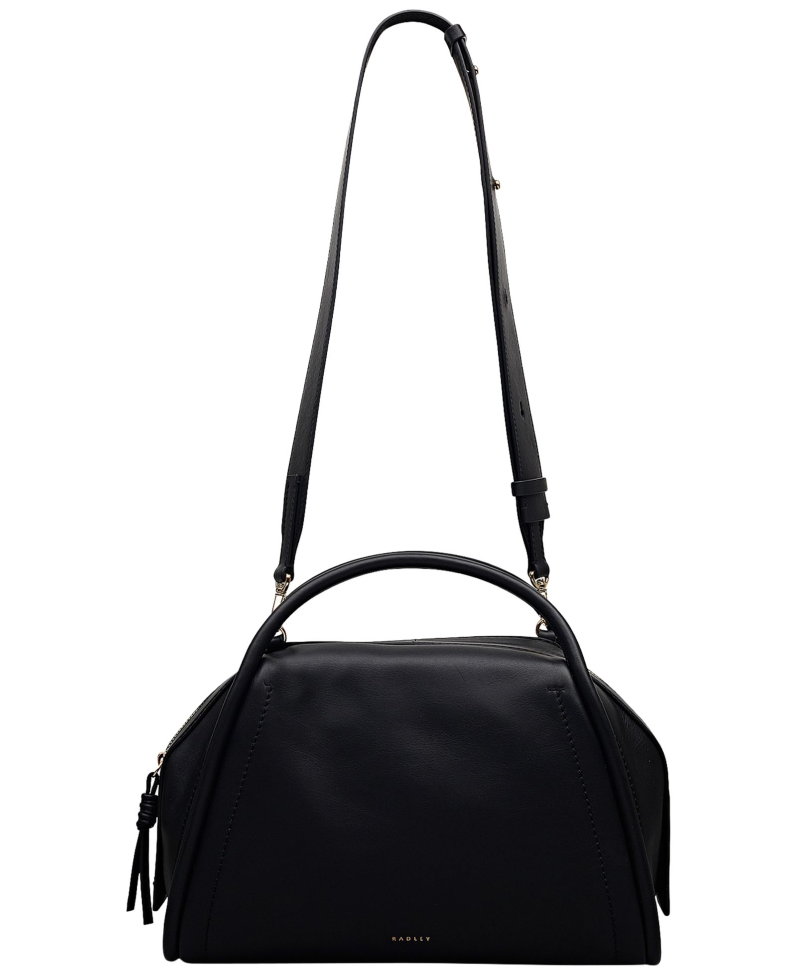 Radley London Golborne Medium Leather Ziptop Satchel Bag