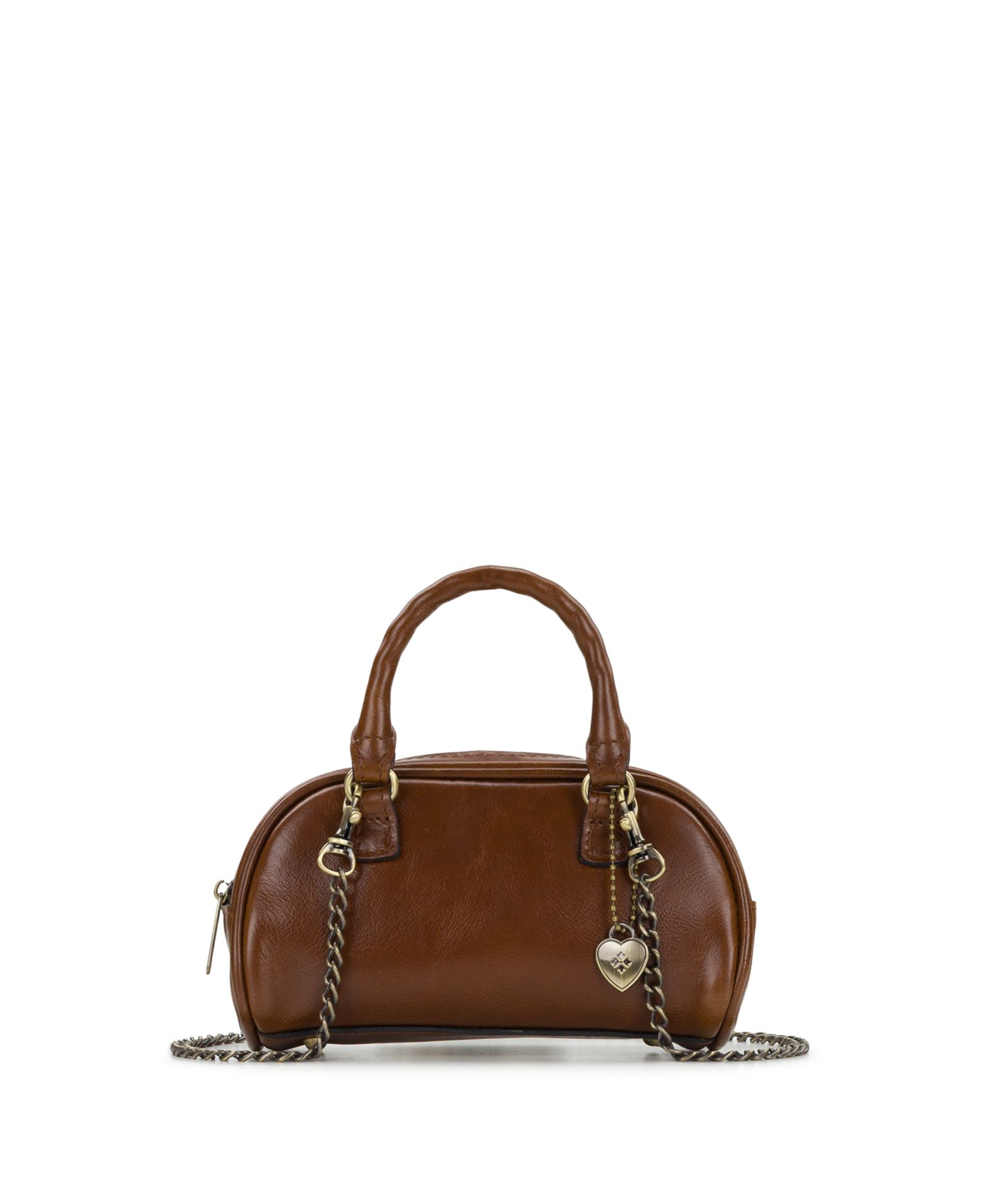 Patricia Nash Pomezia Mini Leather Top Handle Crossbody Bag