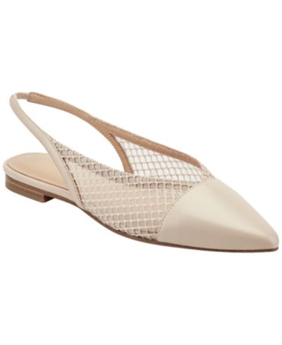 Marc Fisher LTD Women's Davin Mesh Slingback Dress Flats