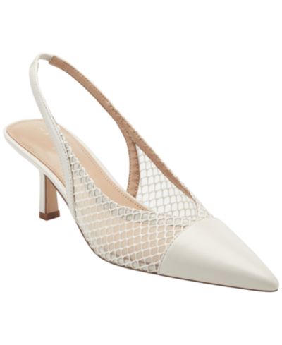 Женские туфли-лодочки Marc Fisher LTD Gipsi Mesh Slingback с каблуком kitten heel