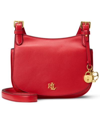 Lauren Ralph Lauren Marcy кожаная сумка Crossbody Medium
