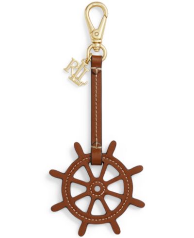 Lauren Ralph Lauren кожаный шарм Wheel & Logo
