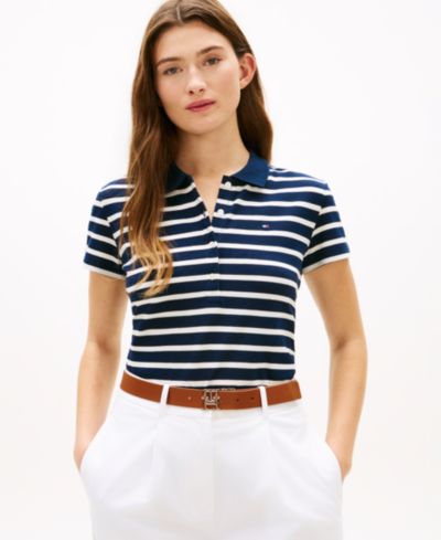 Dark Night Navy/Ecru Stripe