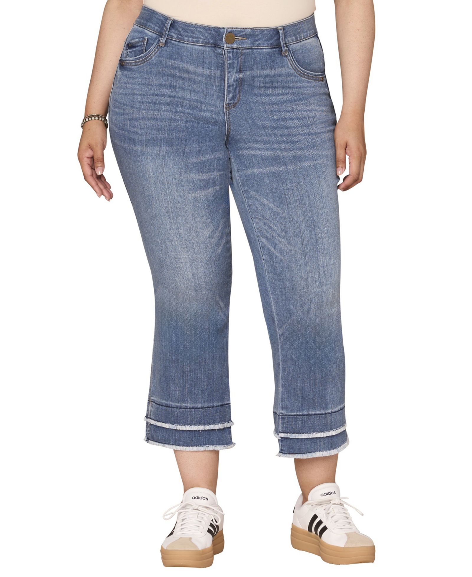 Democracy Plus  Kick Flare Mid-Rise Jeans