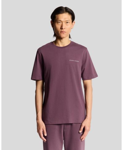 Lyle & Scott Мужская футболка с длинным рукавом Script