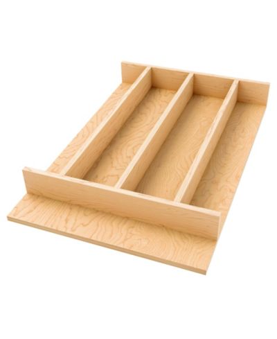 Вставка в ящик для столовых приборов Rev-A-Shelf, натуральный клен