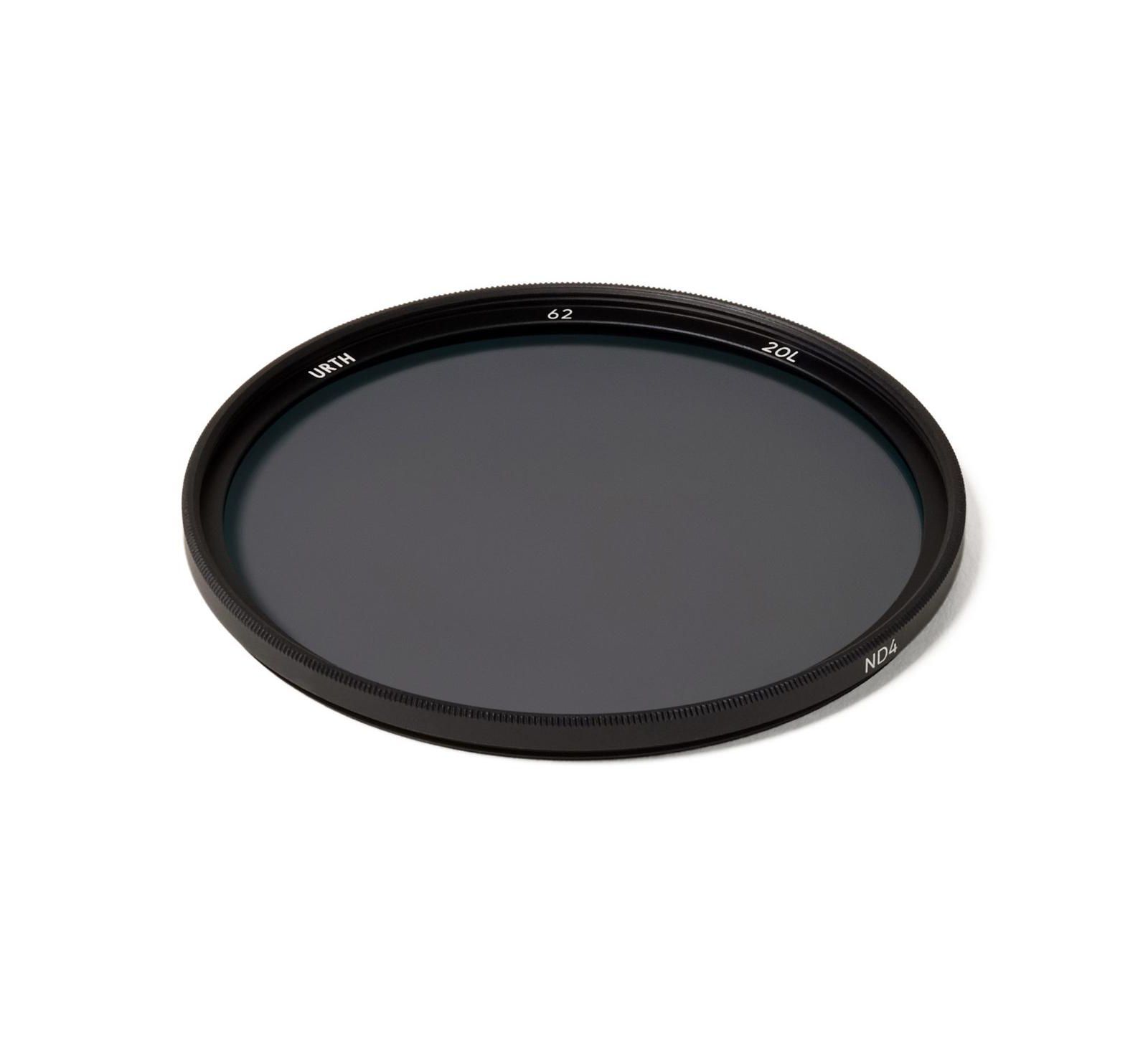 Urth 62mm Circular ND4 2-Stop Plus+ 20-Layer Nano-Coating Lens Filter for 62mm Lenses