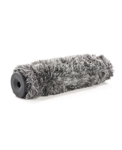 Movo WS-G270 Furry Rigid Windscreen for Microphones 18-23mm in Diameter and up to 10.6" (27cm) Long - Dark Gray