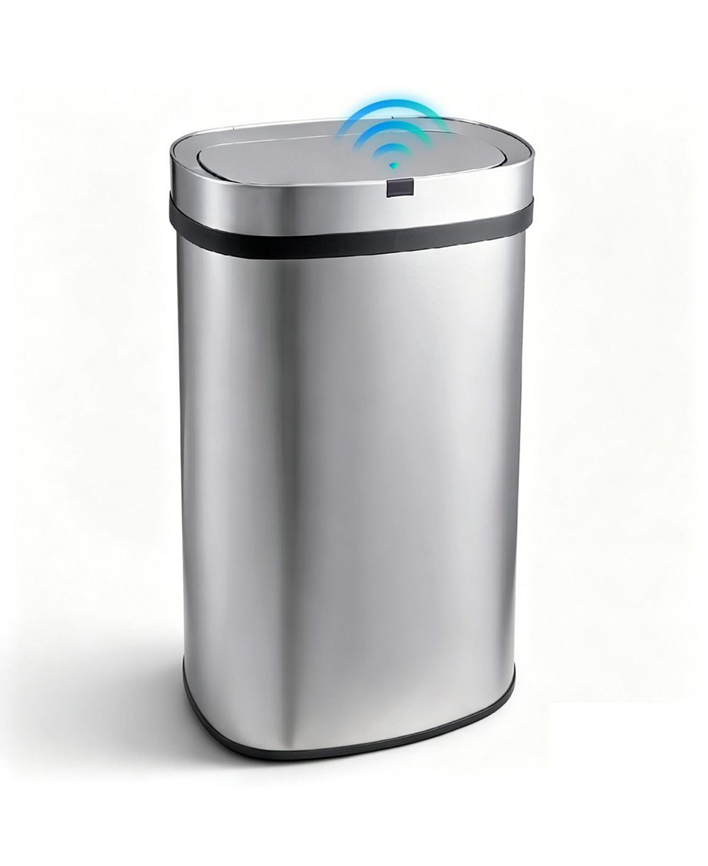 Мусорное ведро Mega Casa 18-Gallon Motion Sensor Stainless Steel