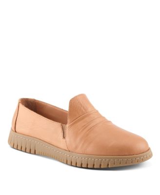 Женская обувь Spring Step Patton Slip-On с эластичными вставками, кожаная и съемная стелька