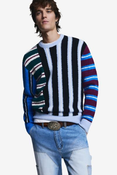 Desigual Men's Multistripe sweater