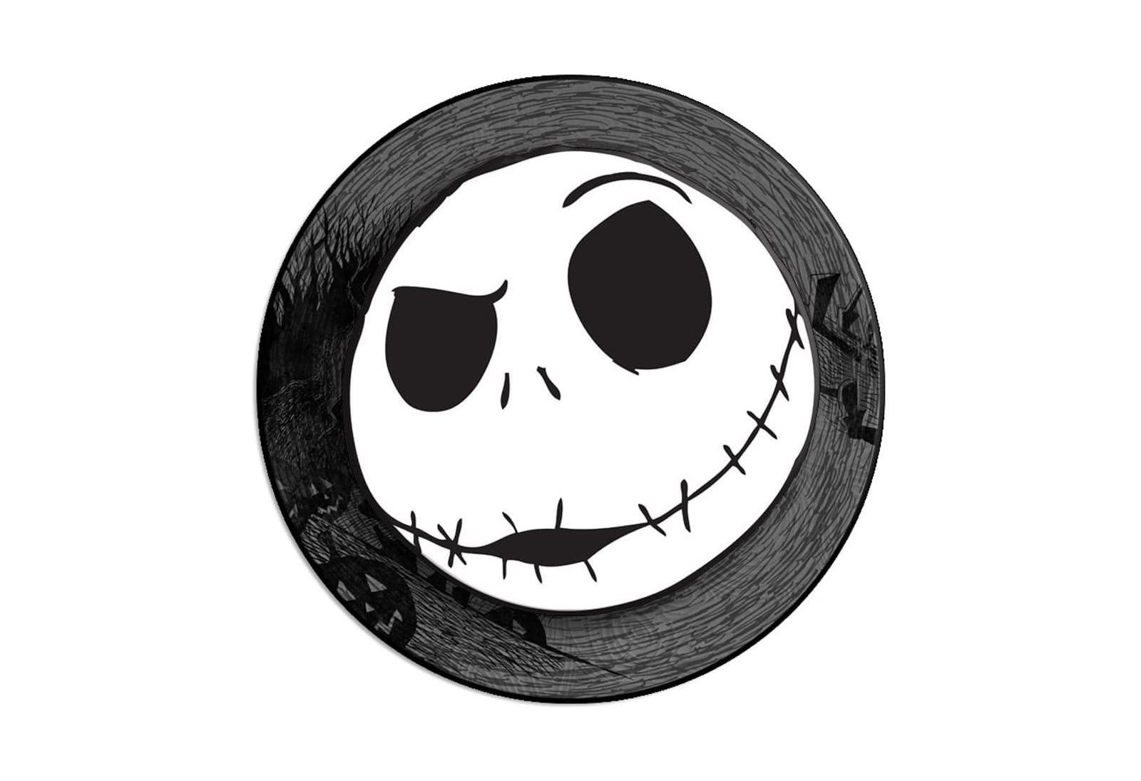 Объемное настенное панно Disney The Nightmare Before Christmas Jack Skellington 3D Wall Wobbler Art