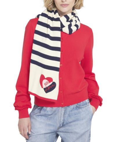 ELLE Collection Striped Scarf