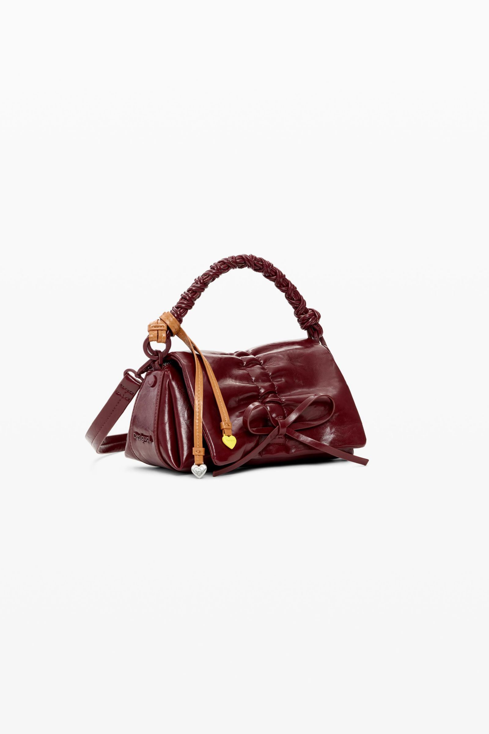 Desigual Women's Small shiny bow bag
