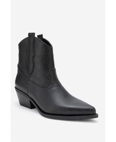 Forever & Always Shoes Elia Leather Western Boot