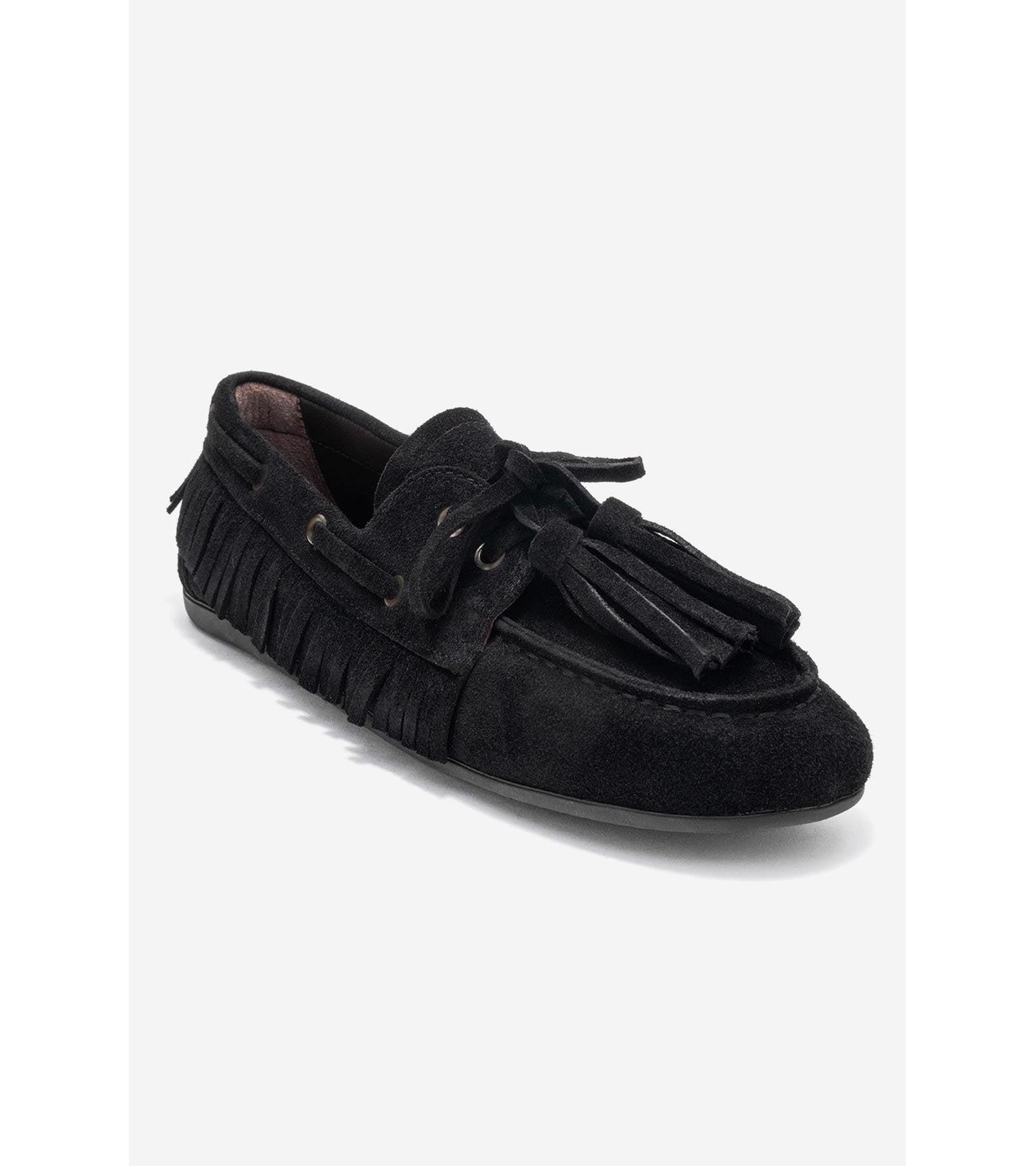 Forever & Always Shoes Women's Fenora Leather Tassel Loafer