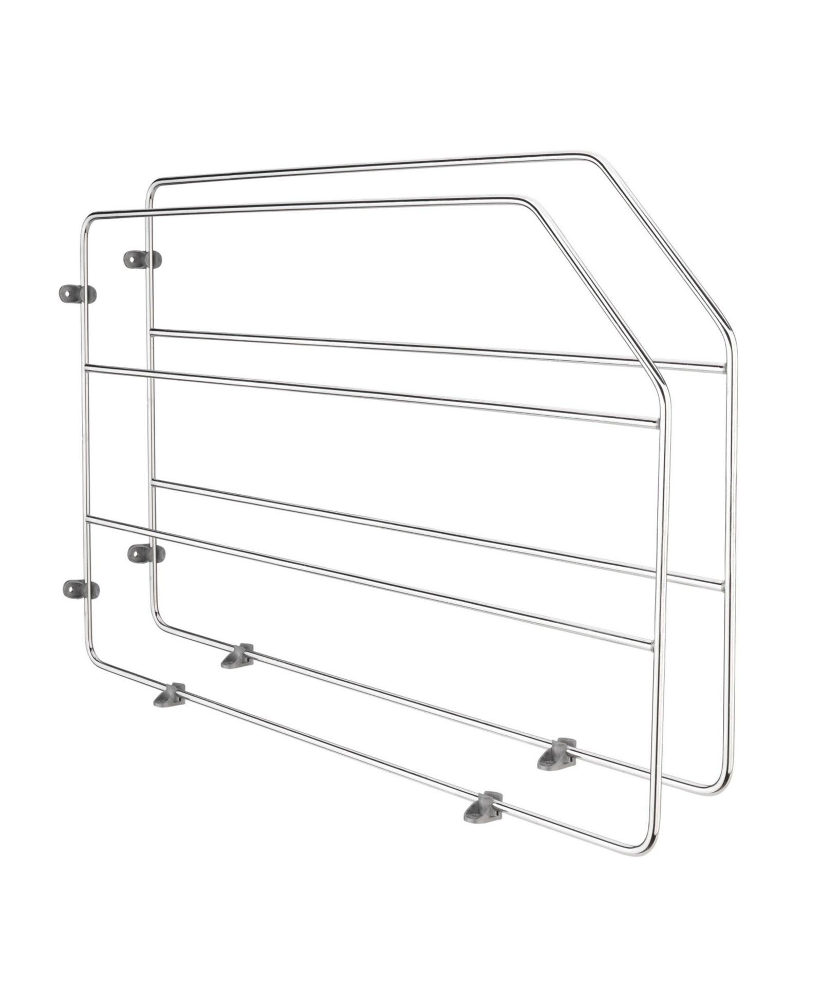 Органайзер для противней Rev-A-Shelf 12" для кухонного шкафа, хром, 597-12CR-2-1