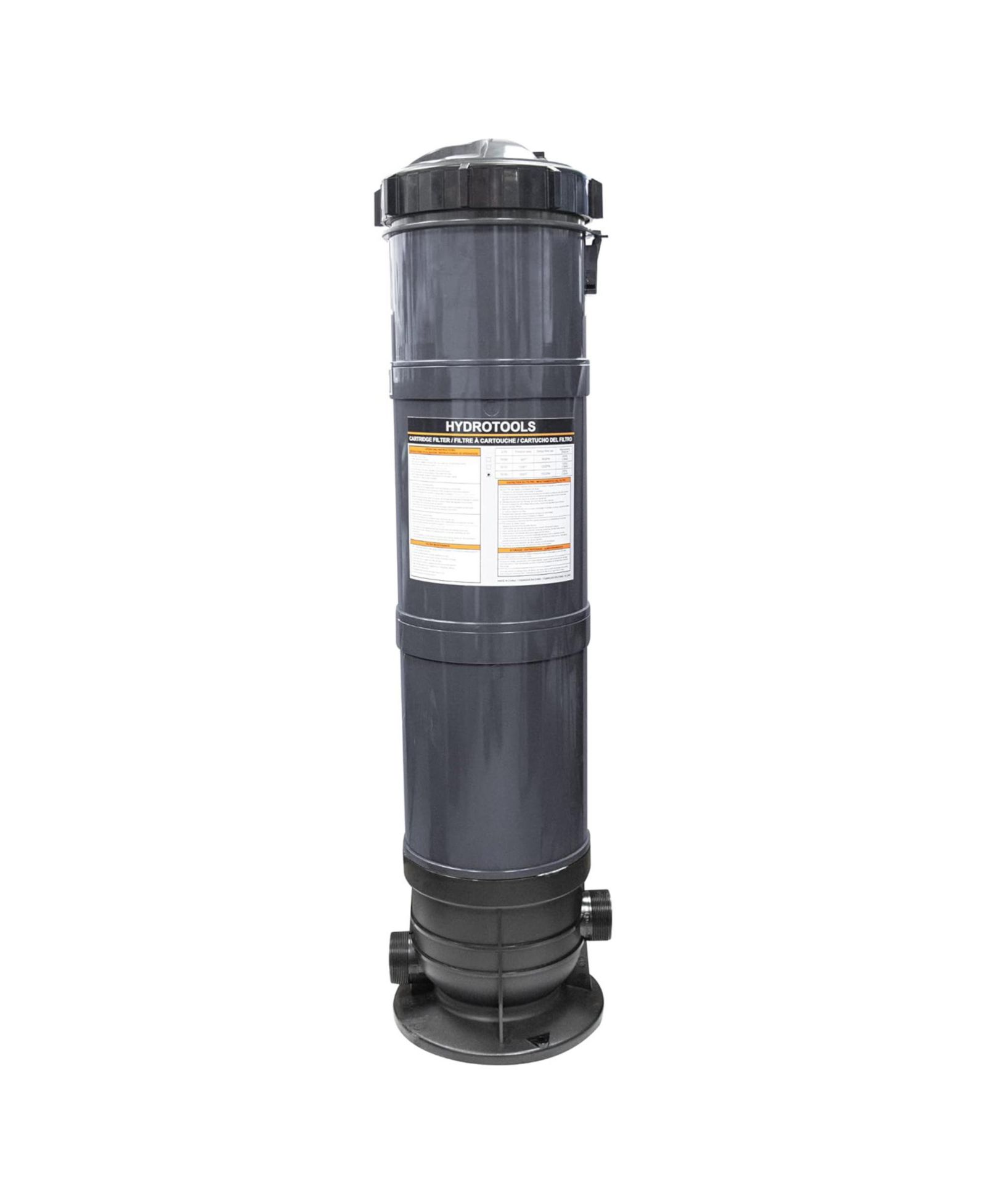 Swimline HydroTools 100 Sq Ft Sure Flo Cartridge Pool Filter Tank and Elements