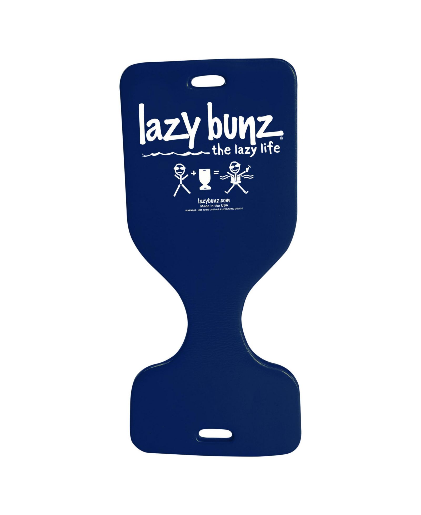 Надувной матрас для плавания TRC Recreation Lazy Bunz Foam Saddle, Navy Blue