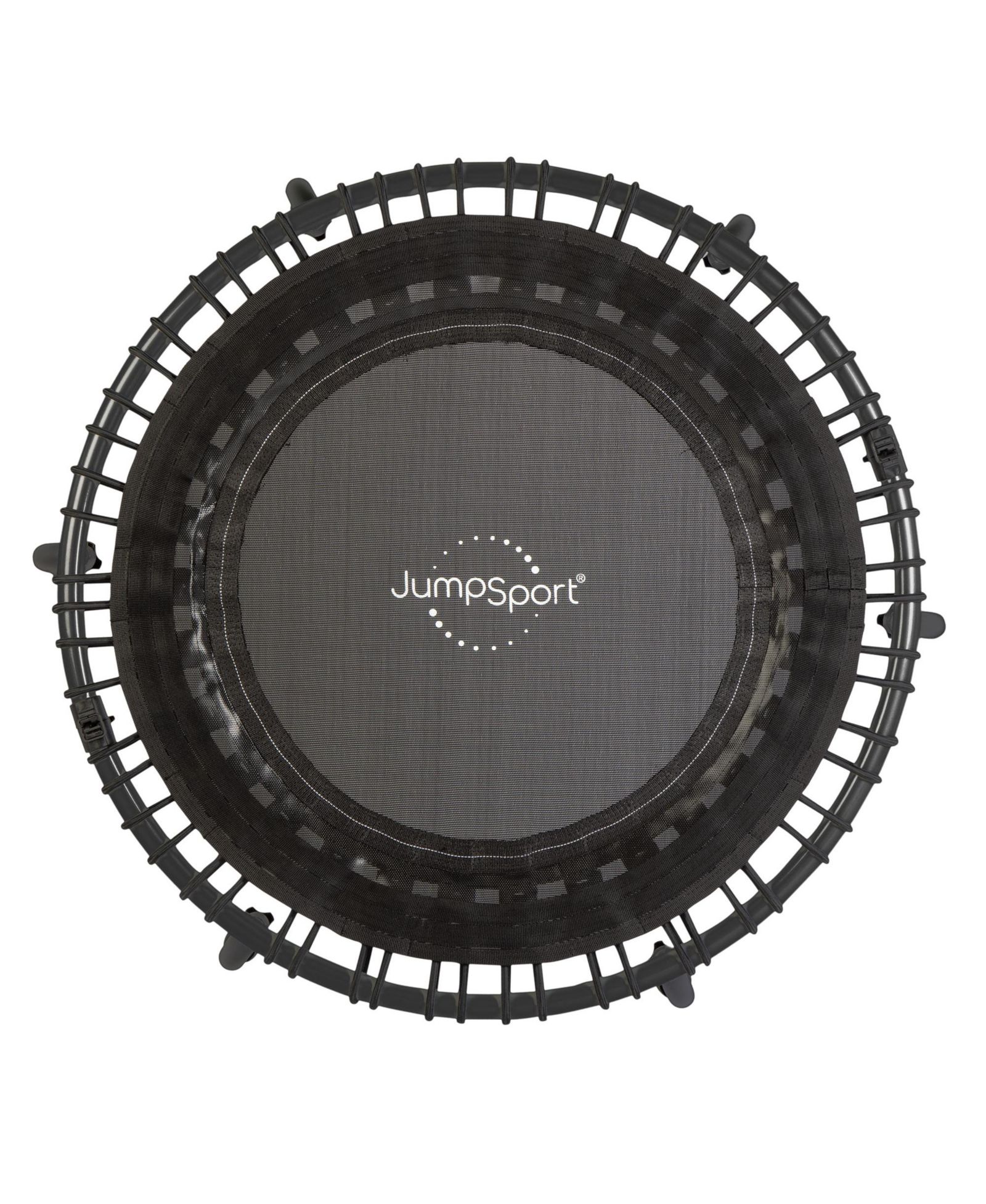 JumpSport 350f Indoor Lightweight 39-Inch Folding Fitness Trampoline, Black